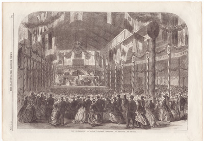 The Eisteddfod, or Welsh National Festival, at Chester